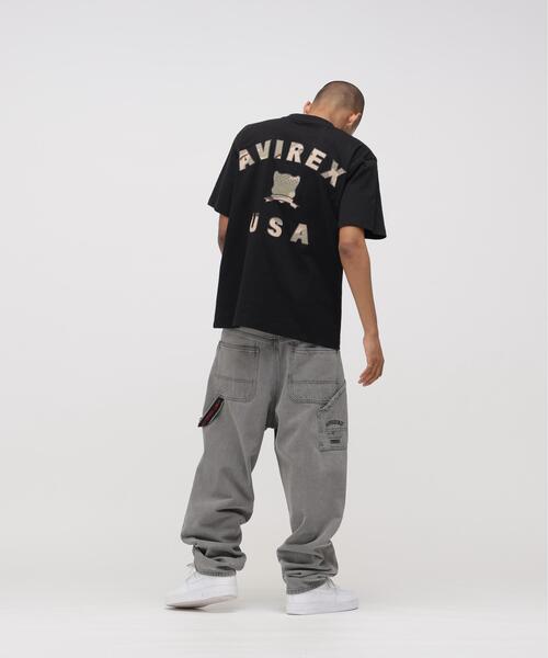 AVIREX(アヴィレックス)の「《直営店限定》VARSITY CAMO T-SHIRT / バーシティ カモ Tシャツ / AVIREX / アヴィレックス(Tシャツ/カットソー・メンズ・ブラック/ホワイト・X-LARGE/LARGE/MEDIUM/XX-LARGE)」の21枚目の写真