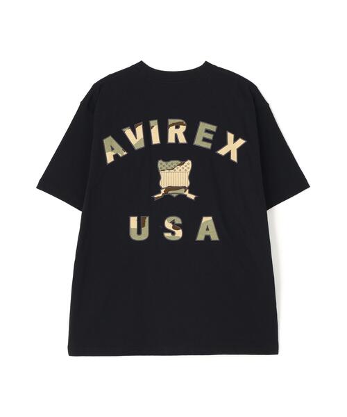 AVIREX(アヴィレックス)の「《直営店限定》VARSITY CAMO T-SHIRT / バーシティ カモ Tシャツ / AVIREX / アヴィレックス(Tシャツ/カットソー・メンズ・ブラック/ホワイト・X-LARGE/LARGE/MEDIUM/XX-LARGE)」の13枚目の写真