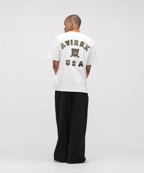 AVIREX(アヴィレックス)の「《直営店限定》VARSITY CAMO T-SHIRT / バーシティ カモ Tシャツ / AVIREX / アヴィレックス(Tシャツ/カットソー・メンズ・ブラック/ホワイト・X-LARGE/LARGE/MEDIUM/XX-LARGE)」の7枚目の写真