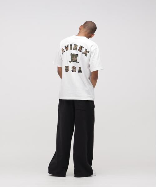 AVIREX(アヴィレックス)の「《直営店限定》VARSITY CAMO T-SHIRT / バーシティ カモ Tシャツ / AVIREX / アヴィレックス(Tシャツ/カットソー・メンズ・ブラック/ホワイト・X-LARGE/LARGE/MEDIUM/XX-LARGE)」の6枚目の写真