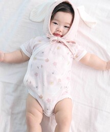 SLAP SLIP BABY（スラップスリップベビー）の「海の生き物&レモン&アニマル総柄半袖肌着ベビー(60~70cm)（肌着）」