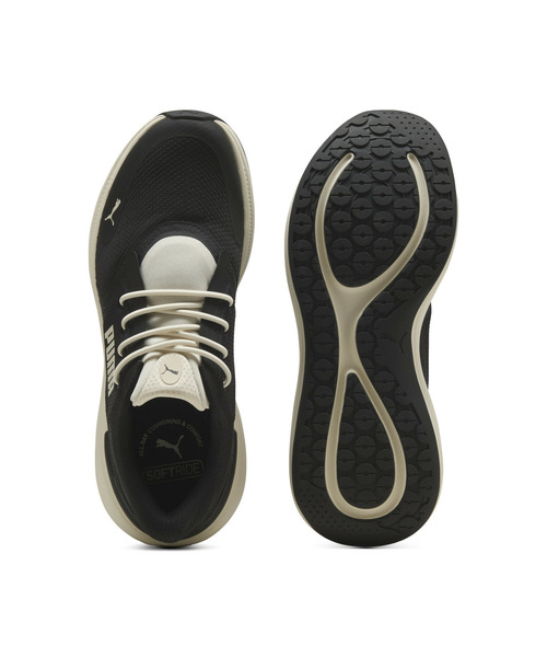 PUMA（プーマ）の「PUMA プーマ ユニセックス ソフトライド EXO シフト ランニングシューズ（スニーカー・メンズ・ブラック/カーキ・25.0cm/25.5cm/26.0cm/23.5cm/24.0cm/24.5cm/26.5cm/28.5cm/22.5cm/23.0cm/27.0cm/27.5cm/28.0cm）」の10枚目の写真