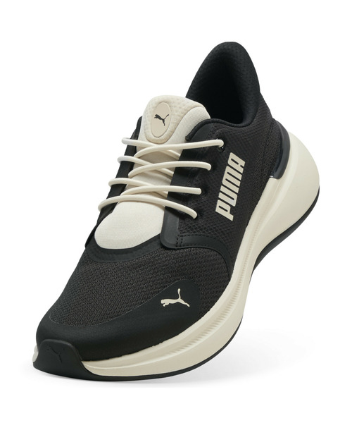 PUMA（プーマ）の「PUMA プーマ ユニセックス ソフトライド EXO シフト ランニングシューズ（スニーカー・メンズ・ブラック/カーキ・25.0cm/25.5cm/26.0cm/23.5cm/24.0cm/24.5cm/26.5cm/28.5cm/22.5cm/23.0cm/27.0cm/27.5cm/28.0cm）」の8枚目の写真