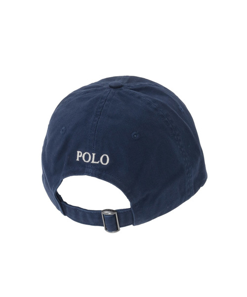 POLO RALPH LAUREN（ポロ ラルフ ローレン）の「＜POLO RALPH LAUREN（ポロ ラルフ ローレン）＞コットンチノクラシックスポーツキャップ（ハット・レディース・ブルー系その他3/ベージュ・FREE）」の5枚目の写真
