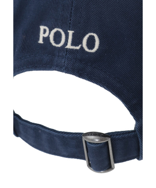 POLO RALPH LAUREN（ポロ ラルフ ローレン）の「＜POLO RALPH LAUREN（ポロ ラルフ ローレン）＞コットンチノクラシックスポーツキャップ（ハット・レディース・ブルー系その他3/ベージュ・FREE）」の8枚目の写真