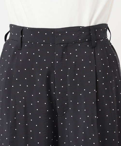 JOURNAL STANDARD（ジャーナルスタンダード）の「ドットプリントワイドパンツ（その他パンツ・レディース・ブラック/ベージュ・FREE）」の16枚目の写真