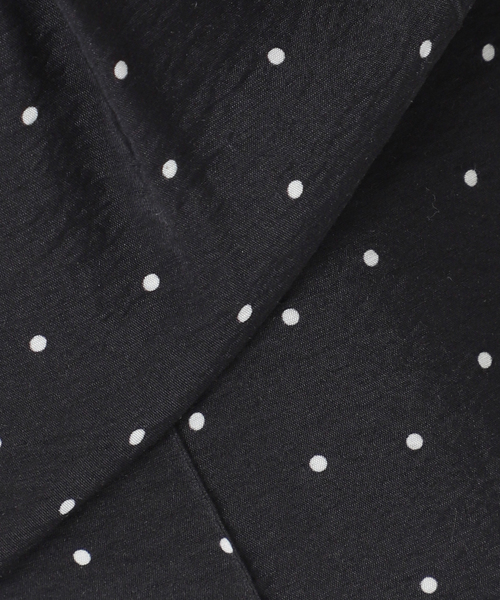 JOURNAL STANDARD（ジャーナルスタンダード）の「ドットプリントワイドパンツ（その他パンツ・レディース・ブラック/ベージュ・FREE）」の10枚目の写真