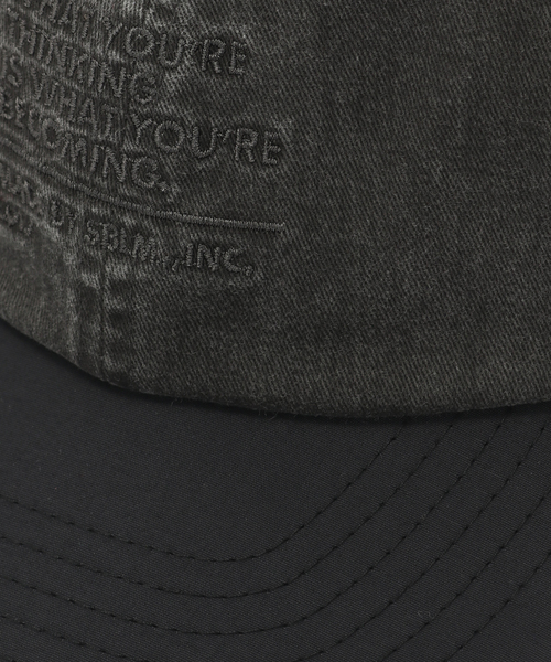 B.C STOCK（ベーセーストック）の「sublimeroe / サブライムロー STONEWASH FREE BRIM CAP（キャップ・メンズ・ベージュ/グリーン/ブラック・FREE）」の6枚目の写真