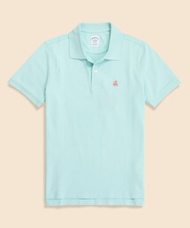 スーピマコットン　ストレッチピケ　GFロゴ　シーズナルカラー　ポロシャツ　Slim Fit