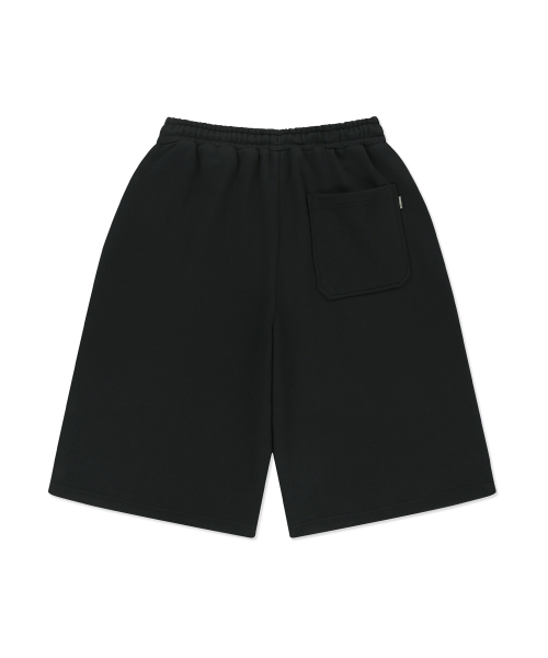 BROWNBREATH(ブラウンブレス)の「TAG TUCK SWEAT SHORTS - BLACK(その他パンツ・レディース・その他・SMALL/MEDIUM/LARGE/X-LARGE)」の6枚目の写真