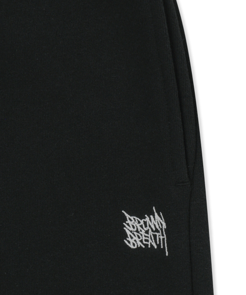 BROWNBREATH(ブラウンブレス)の「TAG TUCK SWEAT SHORTS - BLACK(その他パンツ・レディース・その他・SMALL/MEDIUM/LARGE/X-LARGE)」の4枚目の写真