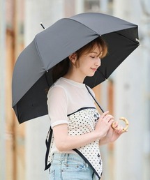 [UVカット・遮光率100％][遮熱]無地日傘（晴雨兼用）