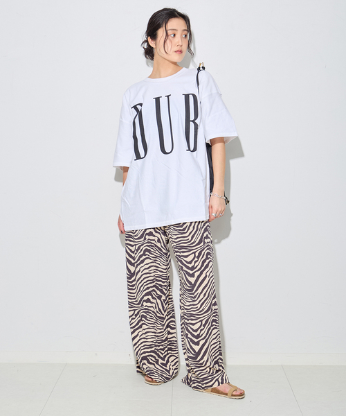 journal standard L'essage(ジャーナルスタンダードレサージュ)の「別注【LUSANA / ルサーナ】CICI PANT:パンツ(その他パンツ・レディース・ベージュ/ブラック・X-SMALL/SMALL)」の3枚目の写真