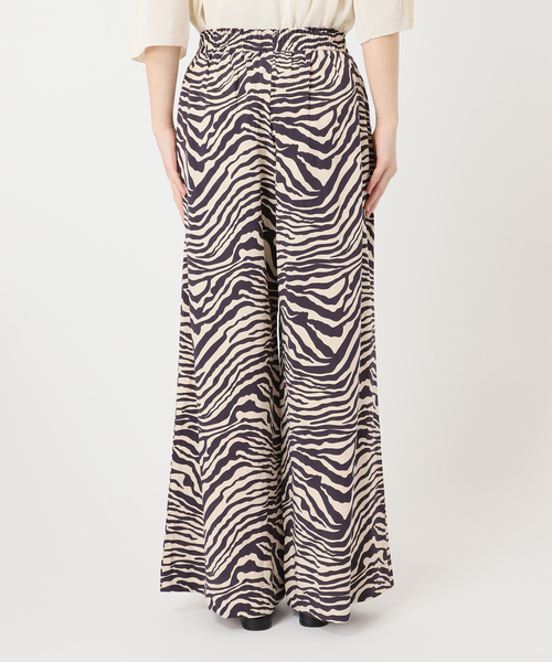 journal standard L'essage(ジャーナルスタンダードレサージュ)の「別注【LUSANA / ルサーナ】CICI PANT:パンツ(その他パンツ・レディース・ベージュ/ブラック・X-SMALL/SMALL)」の16枚目の写真