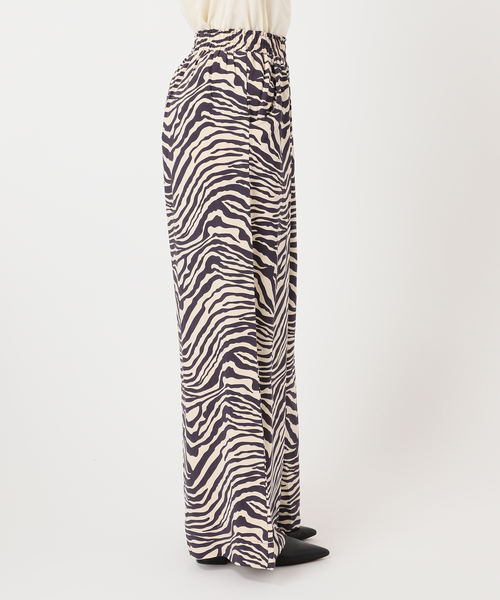 journal standard L'essage(ジャーナルスタンダードレサージュ)の「別注【LUSANA / ルサーナ】CICI PANT:パンツ(その他パンツ・レディース・ベージュ/ブラック・X-SMALL/SMALL)」の17枚目の写真
