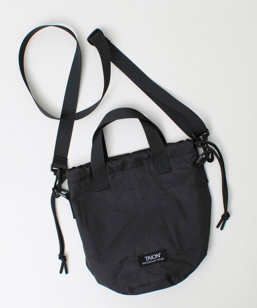 TAION（タイオン）の「【TAION / タイオン】MOUNTAIN BUCKET BAG（ショルダーバッグ・メンズ・ブラック/オリーブ/ライトグレー/ネイビー・FREE）」の12枚目の写真