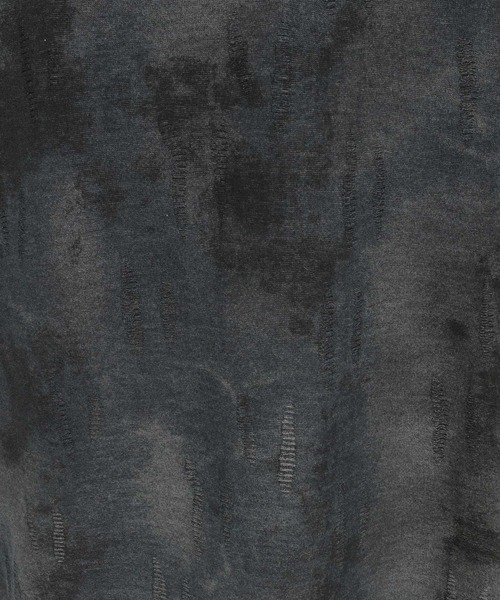 CAMBIO(カンビオ)の「mt10467-Fade Distressed Henley Neck Tee ヘンリーネックTシャツ(PF-261-021)(Tシャツ/カットソー・メンズ・ブラック/サックスブルー・M/L)」の20枚目の写真