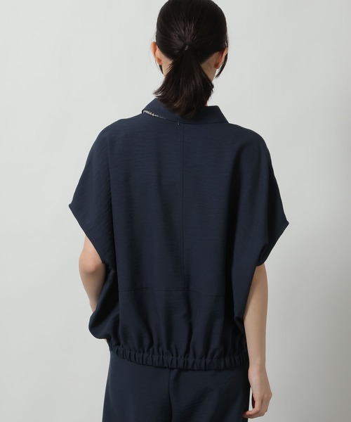 LAKOLE（ラコレ）の「サップVTGダブルPKシャツ / 657122（シャツ/ブラウス・レディース・ネイビー/チャコール/グレー・FREE）」の5枚目の写真