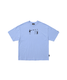 Girls Can Shoot T-Shirt [Sky Blue]