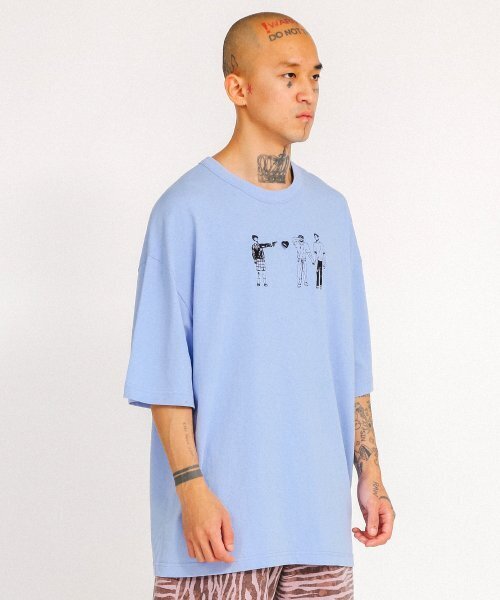 AJOBYAJO（アジョバイアジョ）の「Girls Can Shoot T-Shirt [Sky Blue]（Tシャツ/カットソー・レディース・その他・L/XL/M）」の6枚目の写真