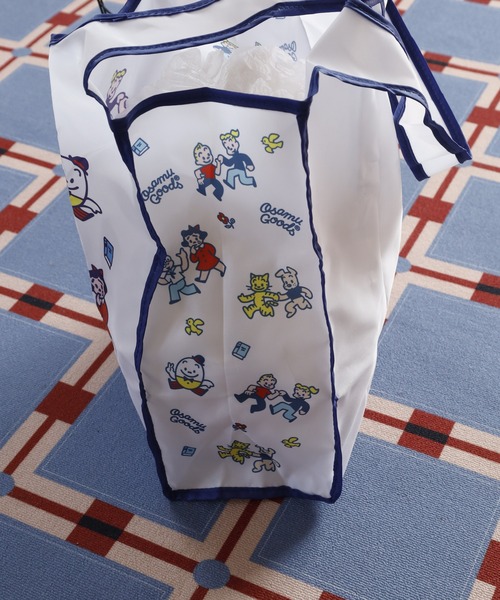 FUNALIVE（ファンアライブ）の「OSAMUGOODS エコバッグ（エコバッグ/サブバッグ・レディース・ホワイト・ONE SIZE）」の4枚目の写真