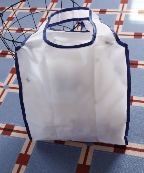 FUNALIVE（ファンアライブ）の「OSAMUGOODS エコバッグ（エコバッグ/サブバッグ・レディース・ホワイト・ONE SIZE）」の6枚目の写真