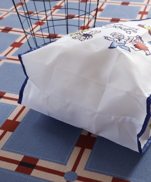 FUNALIVE（ファンアライブ）の「OSAMUGOODS エコバッグ（エコバッグ/サブバッグ・レディース・ホワイト・ONE SIZE）」の7枚目の写真