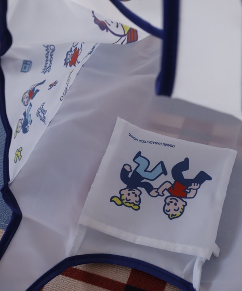 FUNALIVE（ファンアライブ）の「OSAMUGOODS エコバッグ（エコバッグ/サブバッグ・レディース・ホワイト・ONE SIZE）」の8枚目の写真