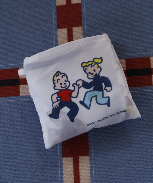 FUNALIVE（ファンアライブ）の「OSAMUGOODS エコバッグ（エコバッグ/サブバッグ・レディース・ホワイト・ONE SIZE）」の9枚目の写真