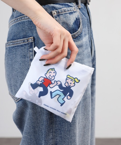 FUNALIVE（ファンアライブ）の「OSAMUGOODS エコバッグ（エコバッグ/サブバッグ・レディース・ホワイト・ONE SIZE）」の10枚目の写真