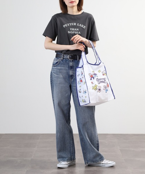 FUNALIVE（ファンアライブ）の「OSAMUGOODS エコバッグ（エコバッグ/サブバッグ・レディース・ホワイト・ONE SIZE）」の13枚目の写真