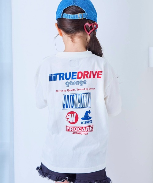 Life Support Products(ライフサポートプロダクツ)の「【プチプラ】デイリープリント半袖Tシャツ(Tシャツ/カットソー・キッズ・オレンジ/ホワイト/ブラック/ブラウン/ネイビー/パープル/イエロー/ピンク/オフホワイト/レッド/チャコール/ライトピンク/ダークブルー/杢グレー/ブラック系その他/ホワイト系その他/マスタード/エメラルド/アイボリー/ブルー・95/130/80/120/110/100/90/150/140)」の2枚目の写真