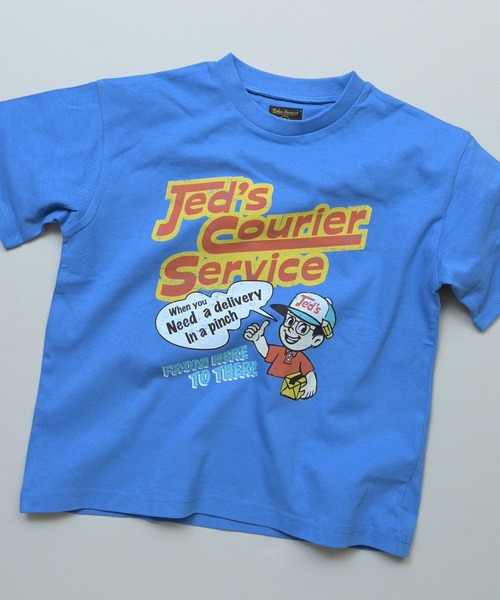 Life Support Products(ライフサポートプロダクツ)の「【プチプラ】デイリープリント半袖Tシャツ(Tシャツ/カットソー・キッズ・オレンジ/ホワイト/ブラック/ブラウン/ネイビー/パープル/イエロー/ピンク/オフホワイト/レッド/チャコール/ライトピンク/ダークブルー/杢グレー/ブラック系その他/ホワイト系その他/マスタード/エメラルド/アイボリー/ブルー・95/130/80/120/110/100/90/150/140)」の13枚目の写真