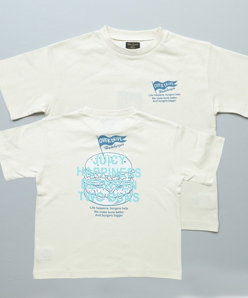 Life Support Products(ライフサポートプロダクツ)の「【プチプラ】デイリープリント半袖Tシャツ(Tシャツ/カットソー・キッズ・オレンジ/ホワイト/ブラック/ブラウン/ネイビー/パープル/イエロー/ピンク/オフホワイト/レッド/チャコール/ライトピンク/ダークブルー/杢グレー/ブラック系その他/ホワイト系その他/マスタード/エメラルド/アイボリー/ブルー・95/130/80/120/110/100/90/150/140)」の4枚目の写真