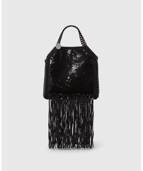 Limited-Edition Falabella Sequin Fringe Tiny Tote Bag / 限定
