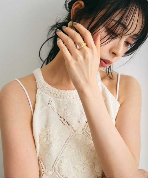 Trish（トリッシュ）の「クリアストーンリング（リング・レディース・シルバー/ゴールド・FREE）」の22枚目の写真