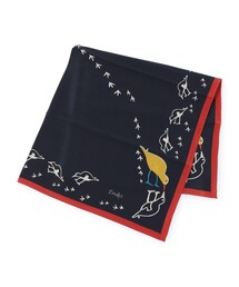 DRAKE'S（ドレイクス）の「Drake’ｓ OYSTER CATCHER PRINT BANDANA シルクプリントスカーフ（その他）」