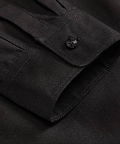 une MARQUE INCONUE（ユヌマルクアンコニュ）の「Object No.01 Black Shirt（シャツ/ブラウス・メンズ・ブラック・SMALL/MEDIUM/LARGE）」の6枚目の写真