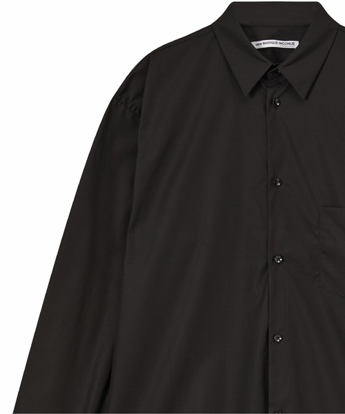 une MARQUE INCONUE（ユヌマルクアンコニュ）の「Object No.01 Black Shirt（シャツ/ブラウス・メンズ・ブラック・SMALL/MEDIUM/LARGE）」の3枚目の写真