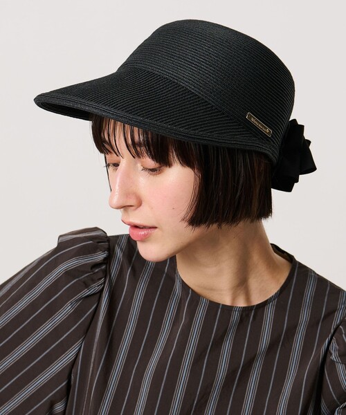 Athena New York(アシーナニューヨーク)の「【一部別注】<Athena New York>NAOMI CHOU キャップ(キャップ・レディース・グレー系/ブラック・FREE)」の3枚目の写真