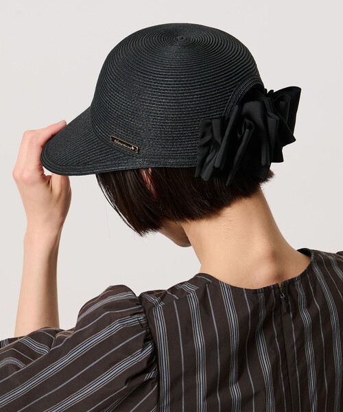 Athena New York(アシーナニューヨーク)の「【一部別注】<Athena New York>NAOMI CHOU キャップ(キャップ・レディース・グレー系/ブラック・FREE)」の16枚目の写真