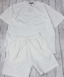 SHISKY（シスキー）の「マルチファンクション オーバーサイズSETUP 半袖Tシャツ ハーフパンツ 上下セット（セットアップ）」