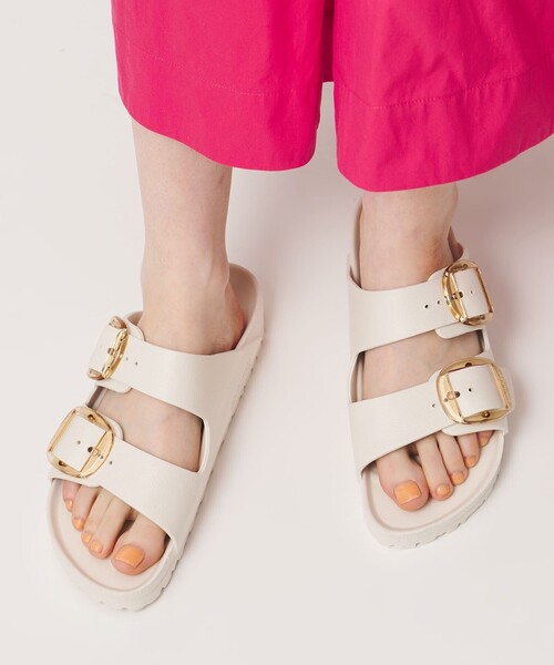 BIRKENSTOCK(ビルケンシュトック)の「<BIRKENSTOCK>ARIZONA ビッグバックル EVA サンダル(サンダル・レディース・ブラック/ホワイト・36/37/39/38)」の19枚目の写真