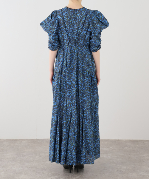IENA LA BOUCLE(イエナラブークル)の「IENA LA BOUCLE Flower プリントワンピース(ワンピース・レディース・ネイビー・FREE)」の15枚目の写真