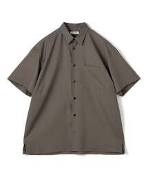 EDITION（エディション）の「Super120's ウォッシャブルウール リラックスハーフスリーブシャツ（シャツ/ブラウス）」