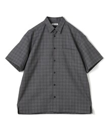 EDITION（エディション）の「Super120's ウォッシャブルウール リラックスハーフスリーブシャツ（シャツ/ブラウス）」