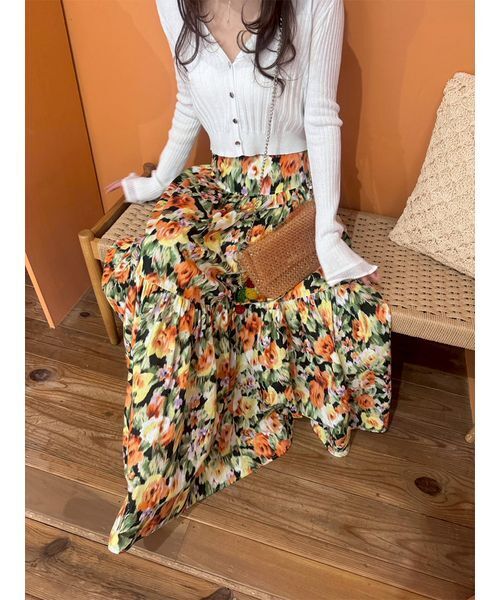 LILY BROWN（リリーブラウン）の「[L.B CANDY STOCK]フルーツビーズバッグ（ショルダーバッグ・レディース・ブラック/ブルー/オレンジ・F）」の21枚目の写真