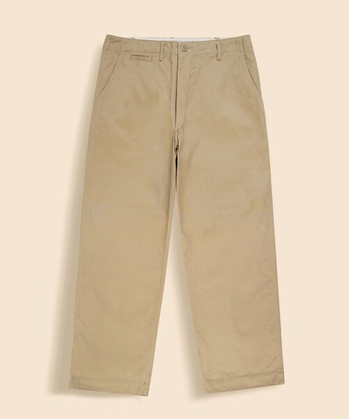 BROOKS BROTHERS（ブルックスブラザーズ）の「コットン　プレーンフロント　チノパンツ　Made in USA（チノパンツ・メンズ・カーキ・30inch/32inch/34inch/36inch）」の4枚目の写真