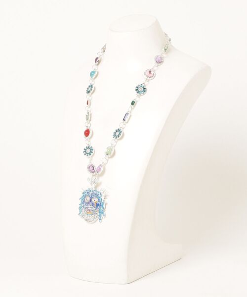 ROYAL FLASH(ロイヤルフラッシュ)の「FNK STUDIOUS/エフエヌケースタジオ/LUCKY CHARM CHAIN(ネックレス・メンズ・シルバー・F)」の3枚目の写真