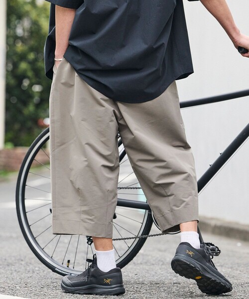 FREAK'S STORE（フリークスストア）の「限定展開 Drymix(R)/ドライミックス ワイドシルエット タックスリークウォーターパンツ/速乾/UVカット（その他パンツ・メンズ・ベージュ/チャコールグレー/ブラック・SMALL/MEDIUM/LARGE）」の18枚目の写真